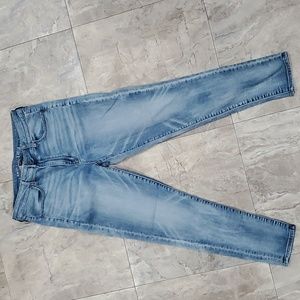 American eagle hi rise jegging crop